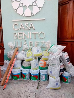 ¡USAN DE BODEGA LA CASA MUSEO DE JUÁREZ!