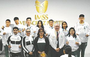 ¡EL IMSS VERACRUZ NORTE RECONOCE DESTACADA PARTICIPACIÓN DE 10 DEPORTISTAS EN ODEIMSS!