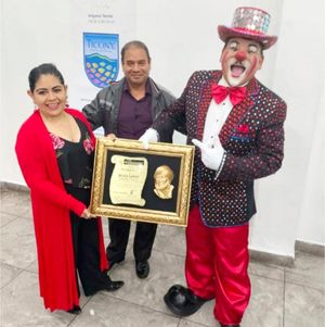 EL PAYASO ALEGRÍA RECIBE EL “CALIFA DE ORO” POR SU TRAYECTORIA