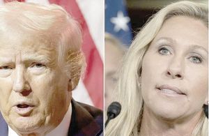 ¡TRUMP ROMPE LAZOS CON MARJORIE TAYLOR GREENE!