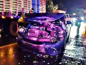 ¡DESTROZA COCHE DE LUJO DE UN “BORRACHAZO”!