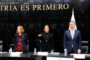 ¡CHIQUI-YUNES RECIBE EN EL SENADO A LA SECRETARIA DE ENERGÍA!