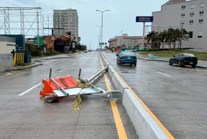 ¡CAE LUMINARIA EN EL BULEVAR DE BOCA DEL RÍO POR EL “NORTAZO”!
