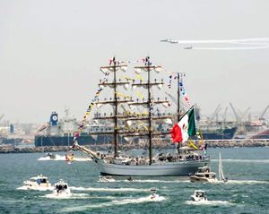 ¡HABLA CAPITÁN DEL CUAUHTÉMOC! - *José Díaz Castillo explicó las reparaciones realizadas al buque escuela tras el accidente en Nueva York