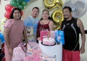 CELEBRAN CUMPLEAÑOS DE NANCY