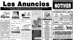 ...LOS ANUNCIOS, AVISOS Y DEMÁS! - JUEVES, 6 DE NOVIEMBRE 2025