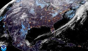 ¡TODAVÍA SOPLA CON RACHAS Y LLUVIAS! - *Y EL DOMINGO 30, INGRESARÁ OTRO FRENTE FRÍO AL GOLFO DE MÉXICO.