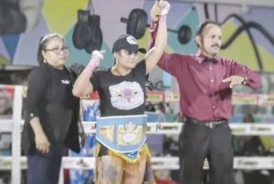 ¡GRAN CAMPEONA! - “LEONA” RODRÍGUEZ