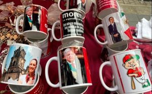 ¡MORENA TRAJO SUS PUESTOS AMBULANTES! - *Solo les faltó el nuevo libro de  AMLO  ”Grandezas”