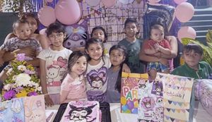 ¡GRAN FESTEJO PARA SHARLOTTE!