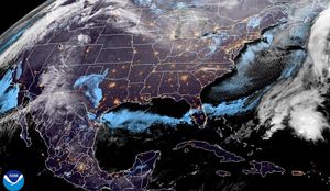 ¡RACHAS FUERTES CON LLUVIAS Y FRESQUITO! - *Y EL VIERNES 19, LLEGARÁ OTRO FRENTE FRÍO AL GOLFO DE MÉXICO