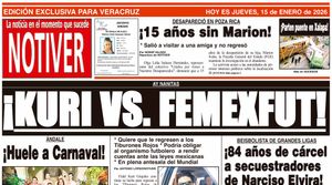 LA PORTADA - JUEVES 15 DE ENERO 2026