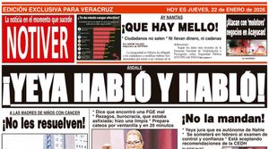 LA PORTADA - JUEVES 22 DE ENERO 2026