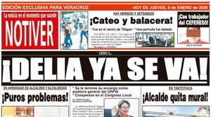 LA PORTADA - JUEVES 8 DE ENERO 2026