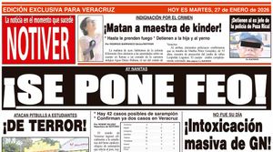 LA PORTADA - MARTES 27 DE ENERO 2026