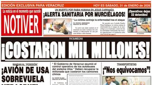 LA PORTADA - SÁBADO 31 DE ENERO 2026