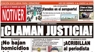 LA PORTADA - VIERNES 9 DE ENERO 2026