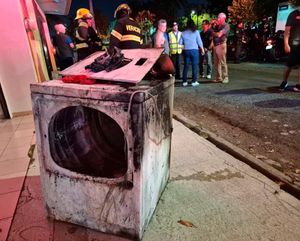 ¡SE CHAMUSCÓ LA LAVADORA!