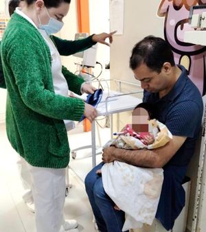 ¡RESCATAN A BEBÉ! - *Lo resguarda el DIF