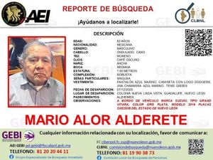 ¡ABUELITO QUE PADECE ALZHEIMER PODRÍA HABER VIAJADO A VERACRUZ!
