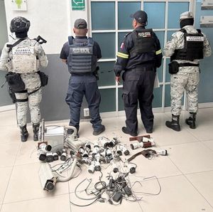 ¡ASEGURAN SIETE CÁMARAS DE VIDEO VIGILANCIA EN LA ZONA CONURBADA!