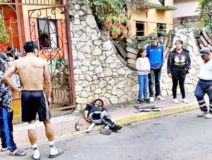 ¡JOVEN HERIDO ATROPELLADO POR UN CAFRE!