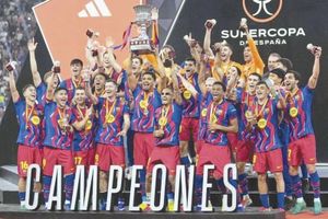 ¡BARCELONA, BICAMPEON! - SÚPERCOPA DE ESPAÑA