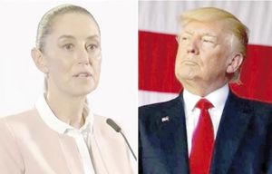 ¡SHEINBAUM MINIMIZA DECLARACIONES DE TRUMP SOBRE ACCIONES MILITARES EN MÉXICO! - *El Presidente de EU insistió en que “los cárteles dirigen México” y no la Presidenta