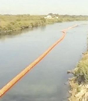 ¡ADVIERTE EMBAJADA DE EU DE MURO FLOTANTE EN RÍO BRAVO!