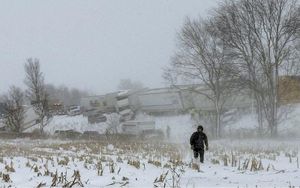 ¡GIGANTESCA TORMENTA DE NIEVE Y HIELO AZOTA A ESTADOS UNIDOS!