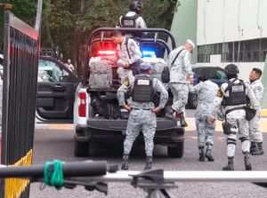 ¡SE INTOXICAN 105 ELEMENTOS DE LA GUARDIA NACIONAL!