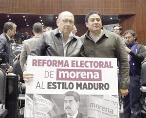 ¡CON REFORMA ELECTORAL, MORENA BUSCA TENER "UN CONGRESO COMO EL DE MADURO"!