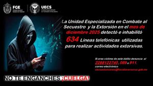 ¡TIRAN LÍNEAS TELEFÓNICAS! - *Más de 600 que eran utilizadas para extorsionar