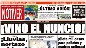 LA PORTADA - DOMINGO 11 DE ENERO 2026