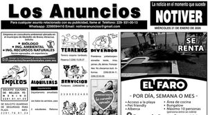 ...LOS ANUNCIOS, AVISOS Y DEMÁS! - MIÉRCOLES, 21 DE ENERO 2026