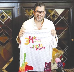 ¡LISTA LA PRIMERA GRAN CARRERA 3K-ARNAVAL!