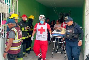 ¡ABUELITA QUEMADA POR FLAMAZO EN LA COCINA!