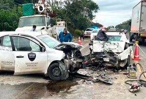 ¡UN MUERTO Y DOS HERIDOS EN BRUTAL CHOQUE!