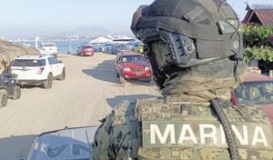 ¡ASEGURA MARINA ARMAS, CARTUCHOS Y RADIOS!