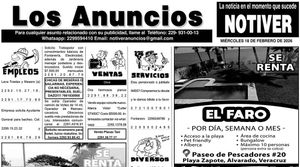 ...LOS ANUNCIOS, AVISOS Y DEMÁS! - MIÉRCOLES, 18 DE FEBRERO 2026
