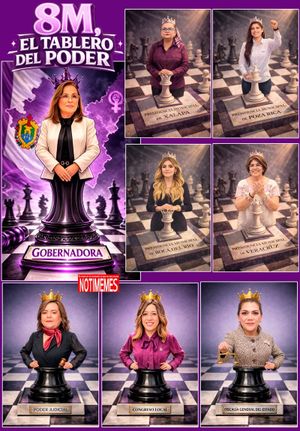 NOTI-MEME | - 8M EL TABLERO DEL PODER