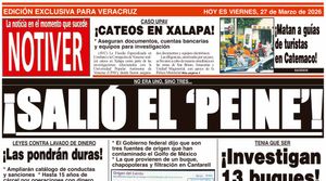 LA PORTADA - VIERNES 27 DE MARZO 2026