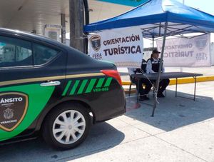 ¡INSTALAN MÓDULOS DE ORIENTACIÓN PARA TURISTAS EN EL PUERTO!