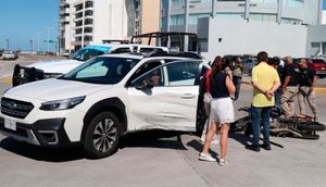 ¡CAMIONETÓN LE PEGA A REPARTIDOR DE RAPPI EN COSTA DE ORO!