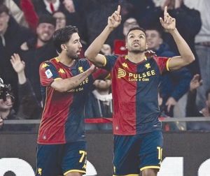 ¡CAE LA ROMA EN CASA DEL GÉNOVA Y SE ALEJA DE LA CHAMPIONS!