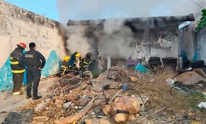 ¡PRENDEN FUEGO A TERRENO ABANDONADO EN LA COLONIA EL VERGEL!