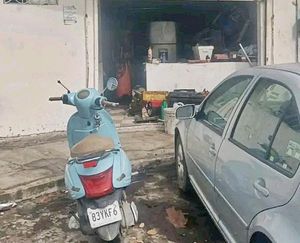 ¡ROBAN MOTO DE TALLER MECÁNICO!