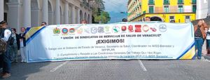 ¡SE LEVANTAN SINDICATOS! - *Eran del Sector Salud