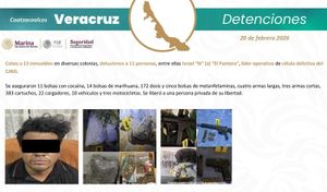 ¡CAPTURAN A "EL PANTERA" EN OPERATIVO EN COATZACOALCOS!