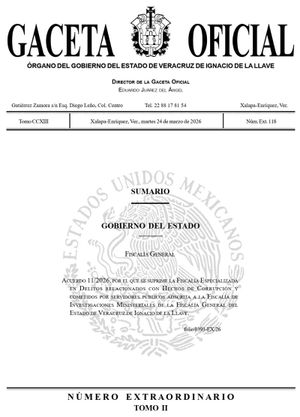 ¡DESAPARECEN FISCALÍA ESPECIALIZADA! - DE UN PLUMAZO